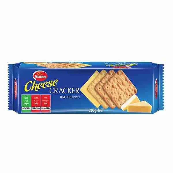 Munchee Cheese Crackers 200g