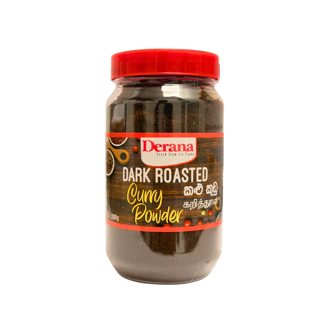 Derana Dark Roasted Curry Powder 200g Bottle